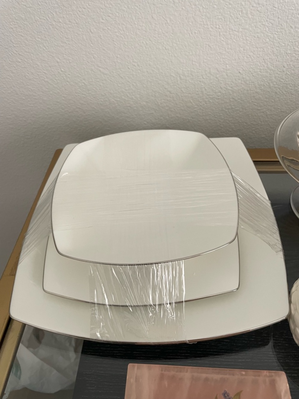 Mikasa White Square Bone China Set